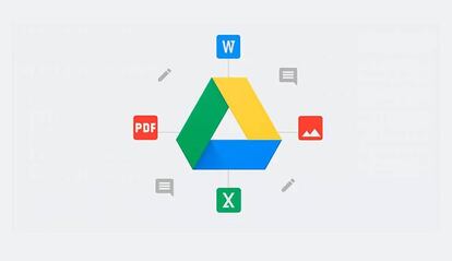 Apps ofimáticas alrededor de Google Drive.