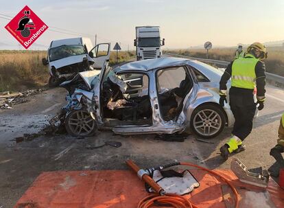 Accidente El Pinos Alicante