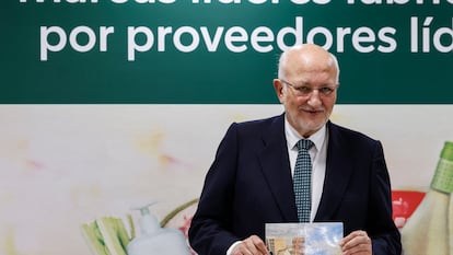 Juan Roig, en la última presentación de datos económicos de Mercadona.