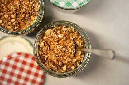 Una granola casera es una buena manera de empezar el día