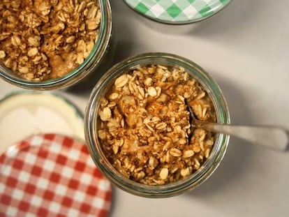 Una granola casera es una buena manera de empezar el día