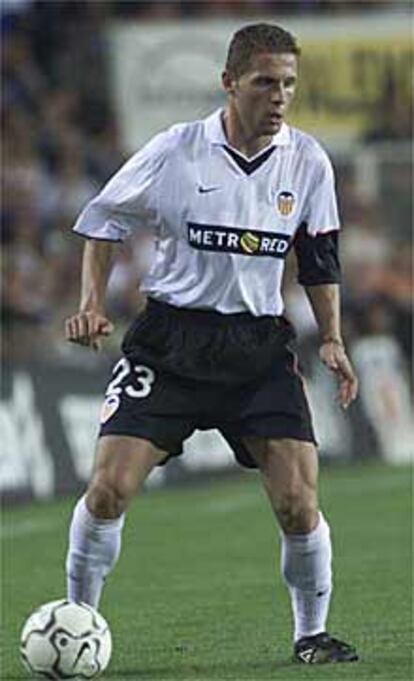 Curro Torres, en el Valencia-Real Madrid.