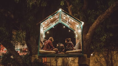 Instalaciones del hotel Selina en la ciudad de Arequipa, en Perú.