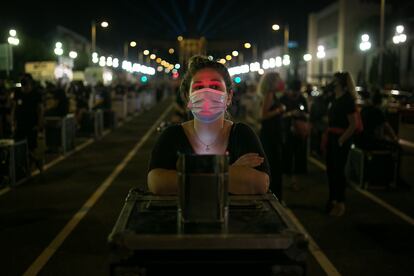 Manifestantes de Alerta Roja el pasado 17 de septiembre en Barcelona