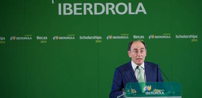 Ignacio S&aacute;nchez Gal&aacute;n, presidente de Iberdrola. 