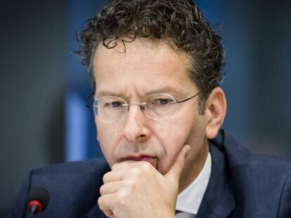 Jeroen Dijsselbloem, presidente del Eurogrupo.