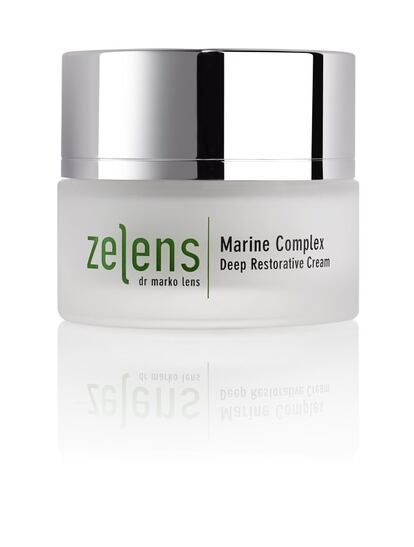 <p><strong>Producto.</strong> Zelens Marine Complex Deep Restorative Cream.</p> <p><strong>Precio.</strong> 150€.</p> <p>Las algas, además de ser una auténtica epidemia gastronómica, pueden colonizar nuestra vida de formas menos invasivas (y más efectivas). Esta crema hidratante de la firma Zelens obtiene sus principiosactivos de algas marinas aptas incluso para pieles sensibles que no reaccionan bien ante productos más “químicos”. Es calmante, huele bien y es muy fácil de usar: día y noche, en rostro y cuello.</p>