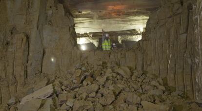 Calado del túnel de la línea 1 del metro de Málaga bajo la ronda oeste