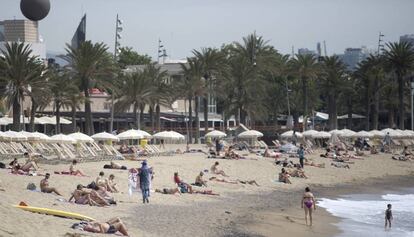 Platja de Barcelona. 