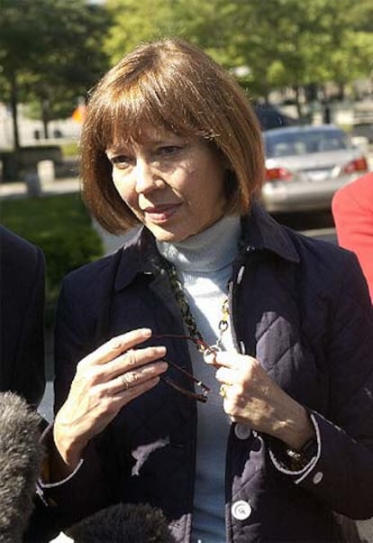 La periodista Judith Miller, en octubre de 2004.