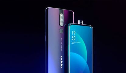 La cámara frontal del Oppo F11 Pro es retráctil