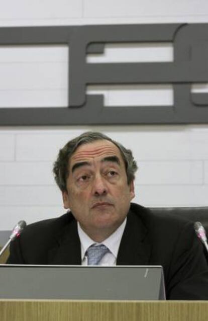 El presidente de la CEOE, Juan Rosel. EFE/Archivo