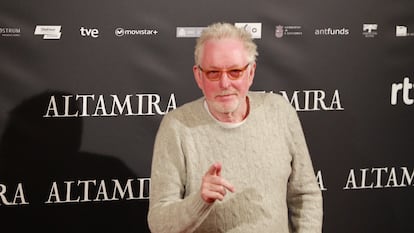 Hugh Hudson en la presentación de la película 'Altamira', en marzo de 2016.