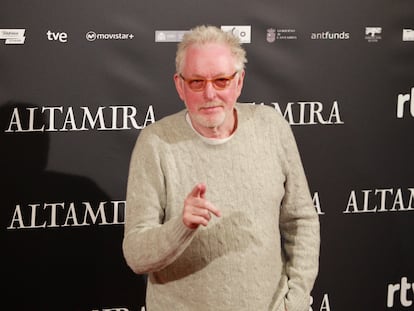 Hugh Hudson en la presentación de la película 'Altamira', en marzo de 2016.