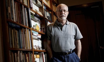 El escritor y académico José María Merino en una imagen de 2012.