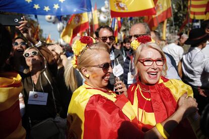 Societat Civil Catalana ha pedido el fin del proceso independentista, la convocatoria de elecciones en Cataluña y la reforma de la ley electoral.
