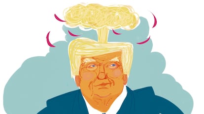 Trump frivoliza con las armas nucleares