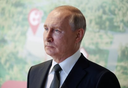 El presidente ruso, Vladímir Putin, en un acto el pasado 1 de septiembre en Solnechnogorsk.
