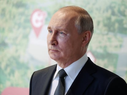 El presidente ruso, Vladímir Putin, en un acto el pasado 1 de septiembre en Solnechnogorsk.