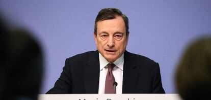 Mario Draghi, presidente del BCE