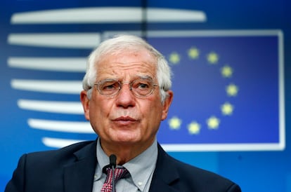 Josep Borrell, alto representante para a Política Exterior e Segurança Comum da União Europeia, em julho.