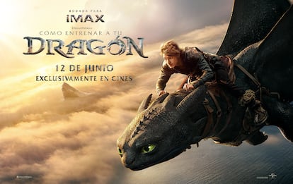 Cartel de 'Cómo entrenar a tu dragón', estreno en cines el 12 de junio.