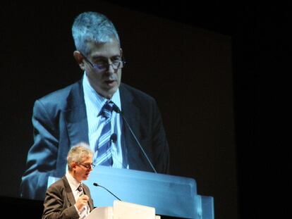 Javier Moreno, en el foro de periodismo de Perugia.
