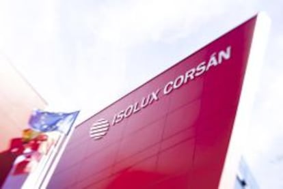 Fachada de la sede de Isolux Corsán.