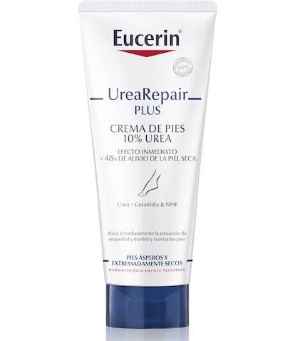 Crema de pies UreaRepair Plus 10%, de Eucerin.