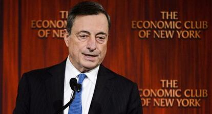 El presidente del BCE, Mario Draghi.