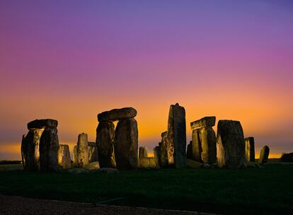 El monumento megalítico de Stonehenge (Inglaterra).