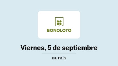 Sorteo de la Bonoloto 5 septiembre 2025