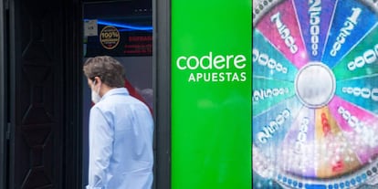 Salón de apuestas de Codere. 