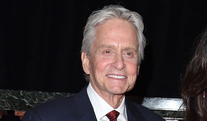 Michael Douglas a principios de febrero en Beverly Hills.