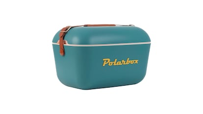 Polarbox portable refrigerator on white background