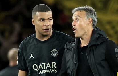 Mbappé Luis Enrique