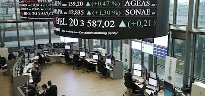 Sede de Euronext en La Defense, París.