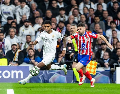 Champions League. Octavos de final. Estadio Santiago bernabeu. Real Madrid vs atletico de madrid / Inma Flores