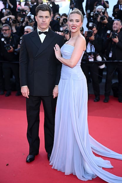 Johansson y Jost se casaron en 2020 y tuvieron su primer hijo en 2021.  