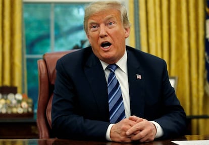 El presidente de Estados Unidos, Donald Trump.