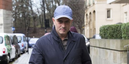 José Mourinho in London.