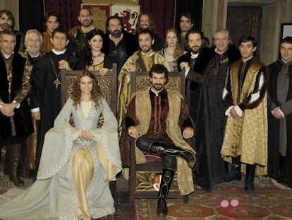 Reparto de la serie Isabel.
