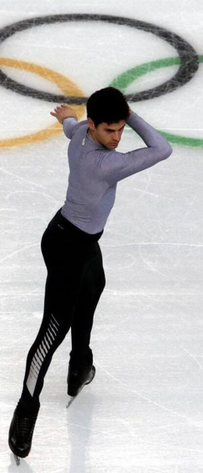 Javier Fernandez en Sochi