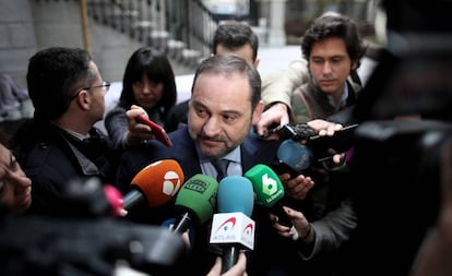 El ministro de Transportes, Movilidad y Agenda Urbana, José Luis Ábalos, el pasado 17 de febrero.