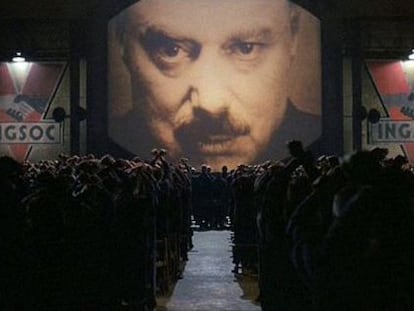 Imagen de la película '1984', basada en la novela del escritor George Orwell.