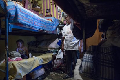 The Arce Ortiz family at home in Mexico City.