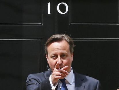 El primer ministro brit&aacute;nico, David Cameron