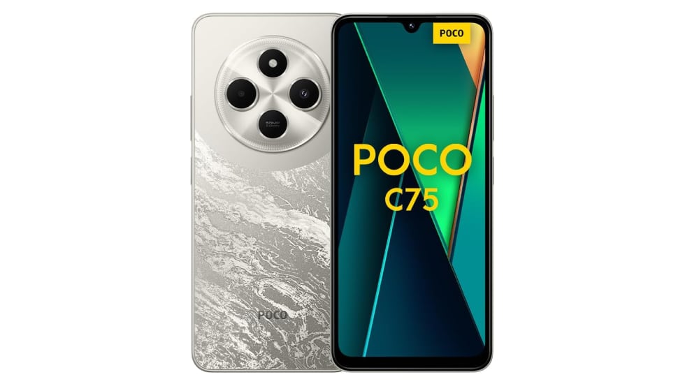 ‘Smartphone’ Xiaomi Poco C75 con 256 GB de capacidad.