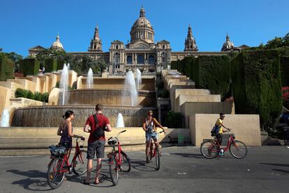 El Museu Nacional d'Art de Catalunya.