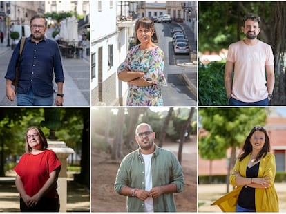 Militantes del PSOE explican a qué candidato votarán en las primarias del PSOE andaluz para la presidencia de la Junta de Andalucía.